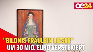 Klimts Bildnis Fräulein Lieser um 30 Mio. Euro versteigert