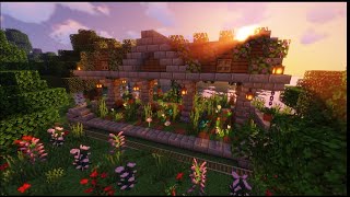 Minecraft:How to build a Flower Station