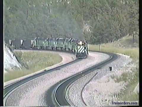 Classic Railroad Series 161 - BN on Crawford Hill August 1991