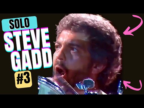 ON WHITE YAMAHA RC IN NORWAY WITH THE GADD GANG 1988 ► SOLO #3 STEVE GADD ►