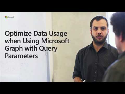 Optimize data usage when using Microsoft Graph with query parameters