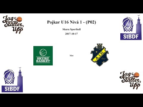 Skuru Basket (P02) mot AIK Basket - 2017-12-17