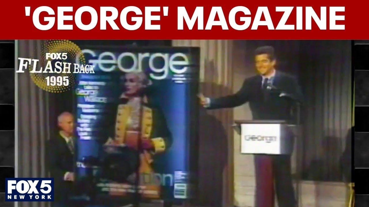 Flashback: JFK Jr.'s 'George' magazine founded in 1995