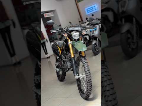 NEW HONDA CRF 150 MATTE GREEN 2025