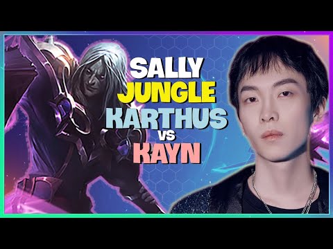 Sally's Unstoppable Karthus Jungle Masterclass Challenger Engsub