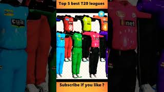 Which is the No 1 T20 league in the world?#shortsfeed #facts #youtubeshorts