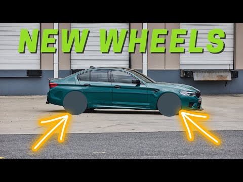 Brand New 21" Wheels on the F90 M5