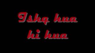 Ishq Hua Lyrics - YouTube