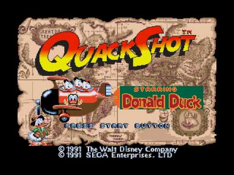 Quackshot (Sega Genesis) Music Rip