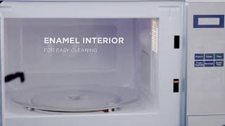 Video of Russell Hobbs Electronic Mirror Digital Microwave Silver 20L Video of Russell Hobbs Electronic Mirror Digital Microwave Silver 20L