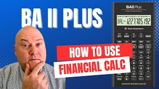 TI BA II Plus Calculator Every Business Student Needs