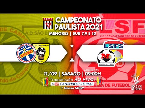 LIGA SÃO CAETANENSE X AD SÃO BERNARDO / MESC - SUB09