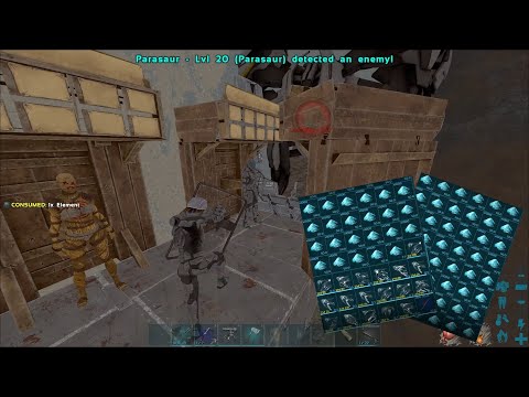 Raiding Hidden Base For Insane Loot ! | Ark Solo Small Tribes - Ep 4