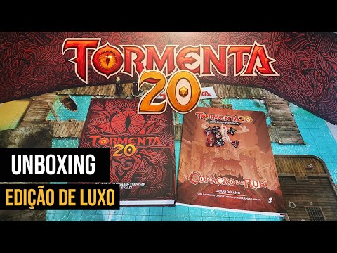 Tormenta20 Jogo do Ano – Unboxing da Versão de Luxo