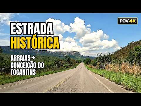 Arraias a Conceição do Tocantins: A Rota Histórica do Sudeste do Tocantins | POV 4K