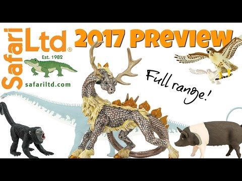 Safari Ltd 2017 Toy Range Preview