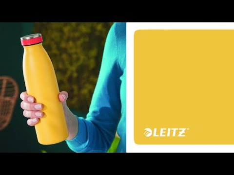 Een Drinkfles Leitz Cosy geïsoleerd blauw 500ml koop je bij EconOffice