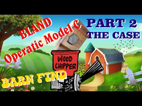 Bland Operatic Model C Barn Find Radio Restore - 1940 Part 2