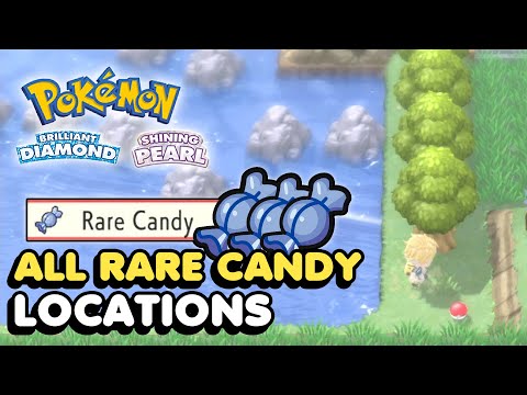 All Rare Candy Locations In Pokemon Brilliant Diamond & Pokemon Shining Pearl (Level Up Items)