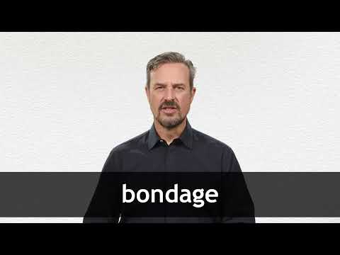 Bondage definição e significado | Dicionário Inglês Collins