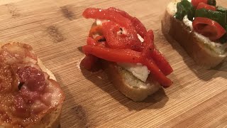 Frachelli's Crostini Trio Appetizer