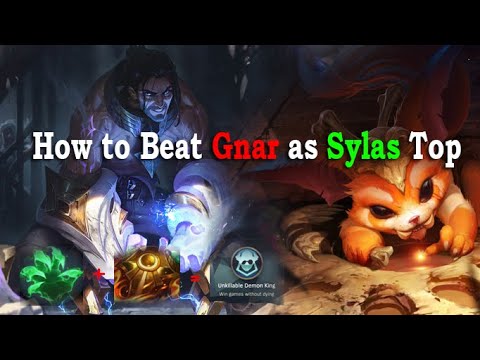 How to Beat Gnar as Sylas Top!
