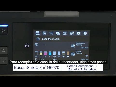 Revisión y Reemplazo de la Cuchilla de Corte (Cutter Blade)