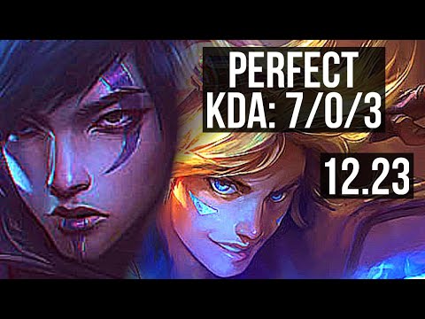 APHELIOS & Amumu vs EZREAL & Karma (ADC) | 7/0/3, Godlike, 300+ games | KR Master | 12.23