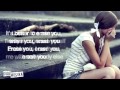 Nikki Flores Erase You Lyrics on Screen July 2011 ...