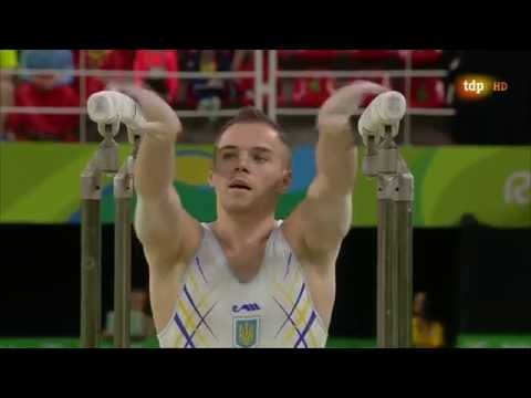 Oleg Verniaiev (UKR) - Men's Parallel Bars Final - 2016 Rio Olympics