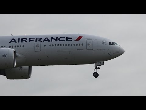 Air France Boeing 777-200ER F-GSPA Landing and Takeoff [NRT/RJAA]