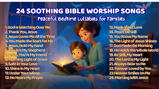 Download lagu 24 Soothing Bible Worship Songs With Lyrics | Peaceful Bedtime Lullabies for Families mp3