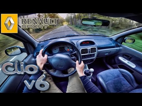 Renault Sport Clio V6 3.0 Phase 1 POV Test Drive