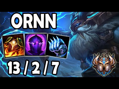 Ornn vs Sett TOP Ranked Challenger NA