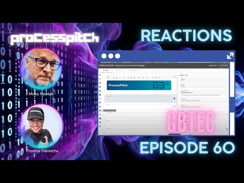 processpitch - REACTIONS EPISODE 60, Thema: GBTEC