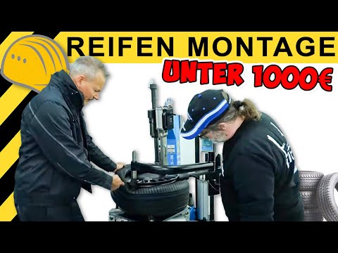 REIFEN SELBER MONTIEREN - SO EINFACH GEHT MONTAGE & WUCHTEN