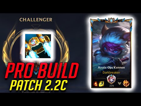 CHALLENGER KENNEN PRO BUILD FOR WILD RIFT PATCH 2.2C