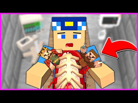ZENGİN VE FAKİR, KEREM KOMİSERİN MİDESİNE GİRDİ! 😱 - Minecraft