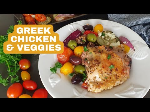 Greek Chicken & Roasted Veggies