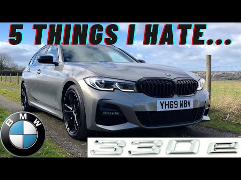 5 THINGS I HATE ABOUT THE NEW 2021 BMW 330e TOURING REVIEW!!!