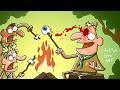 Scouts Try To Make A Fire Cartoon Box 485 Hilarious Cartoons