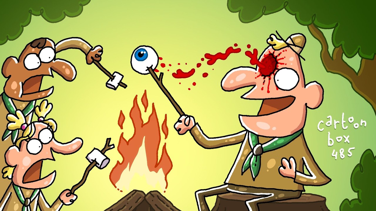 Scouts Try to Make a Fire | Cartoon Box 485 | Hilarious Cartoons