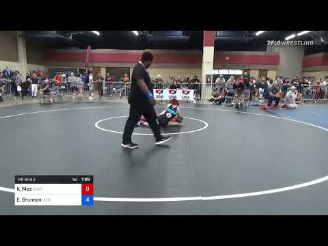 40 Kg Rr Rnd 2 - Kendall Moe, Contenders Wrestling Academy Vs Elizabeth Brunson, Legends Of Gold L