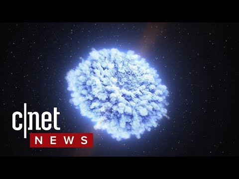 Gravitational Waves from exploding kilonova detected for the first time (CNET News)