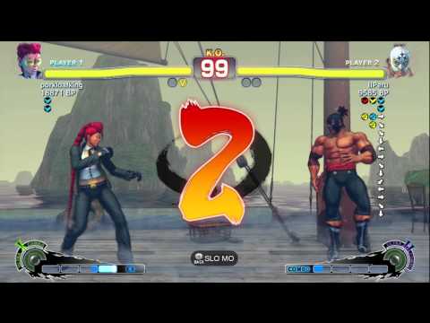 Wolfkrone [Viper] vs IIPeru [ElFuerte] SSF4 Ranked Matches - Xbox Live - TRUE-HD