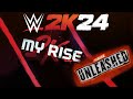 WWE2K24 My Rise Unleashed Part 1 Only Cutscenes