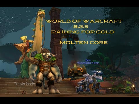 WoW Gold Making Raids - 8.2.5 - Molten Core