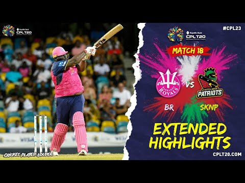 Extended Highlights | Barbados Royals vs St Kitts and Nevis Patriots | CPL 2023