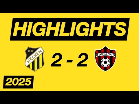 BK Häcken - Spartak Trnava (2-2) // Europa League Q1 2025