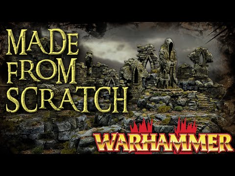 Dark Souls-Inspired Warhammer Terrain | Ruined Kingdom Build & Paint Showcase